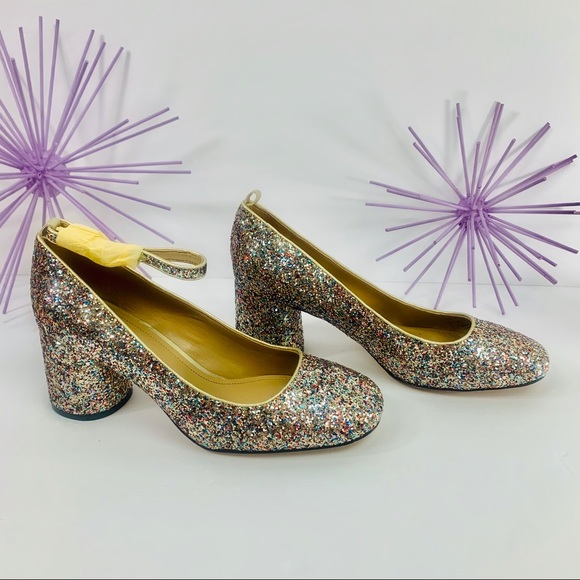 The Fix ,Margot /Multicolor Ankle Strap Block Heel - Picture 4 of 8